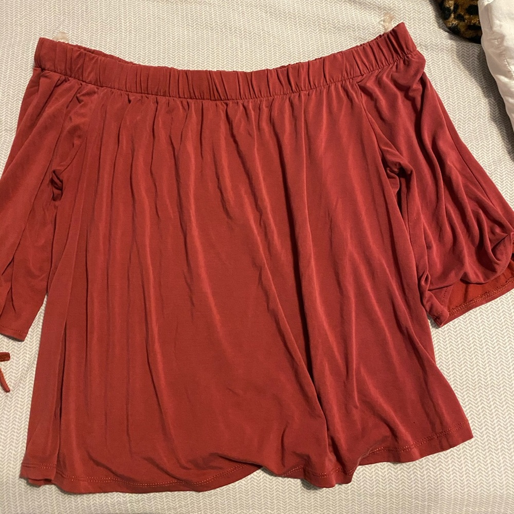 Off the shoulder blouse